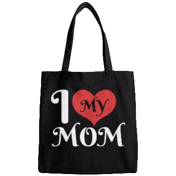 Discover Love Heart with My Mom Message Bags