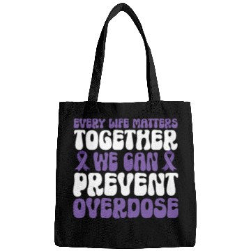 Discover Overdose Awareness – In August We Wear Purple Bags