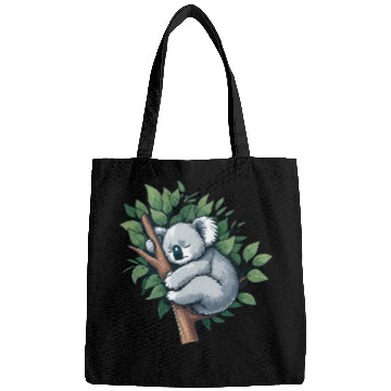 Discover Slumbering Koala: Peaceful Tree Hugger Bags