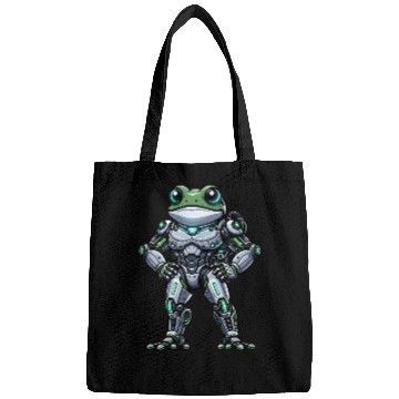 Discover Robot Frog Dabbing Mech Cyborg Cool Bags