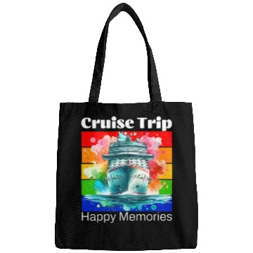 Discover cruise trip happy memories Bags