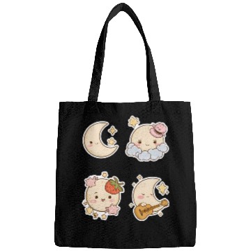 Discover Cute Kawaii moons Bags