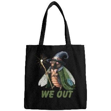 Discover Funny Cicada We Out Cute Cicada Brood Emergence Bags