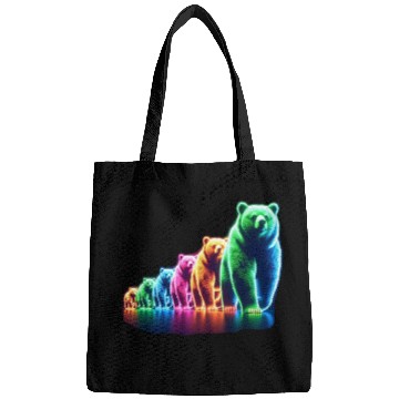 Discover Neon Bears Bags