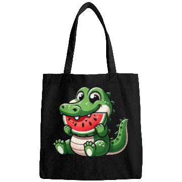 Discover Crocodile With Watermelon Fruity Cute Bags