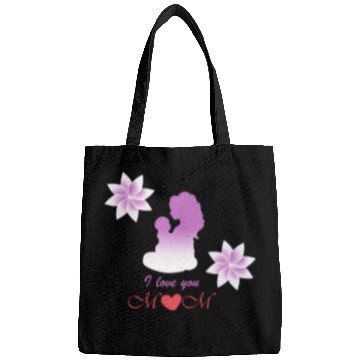 Discover I love you mom Bags