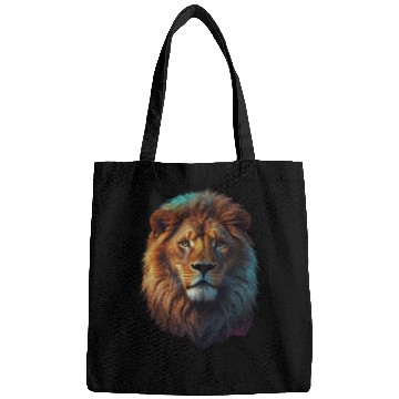 Discover Geometric Lion Galaxy Collection Bags