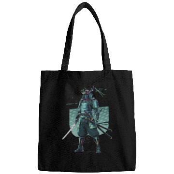 Discover Cyber Samurai 2110: Glowing Katana Warrior Bags
