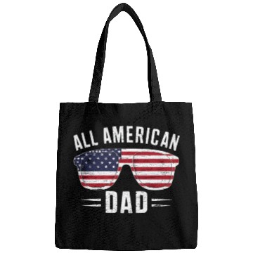 Discover All American Dad 4th Of July Patriotic Pride Bags