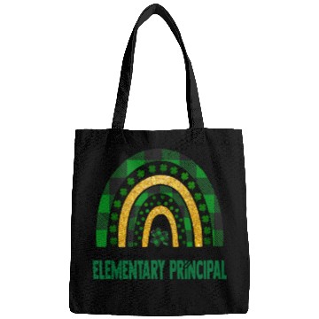 Discover One Lucky Elementary Principal Rainbow St Patricks Bags