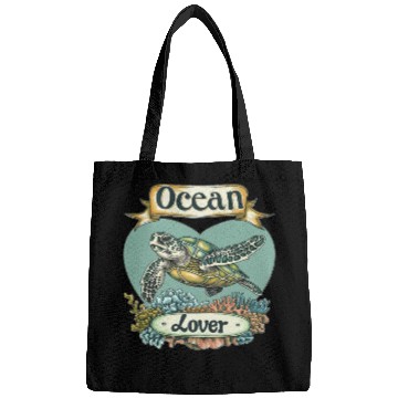 Discover Ocean Lover Sea Turtle Bags