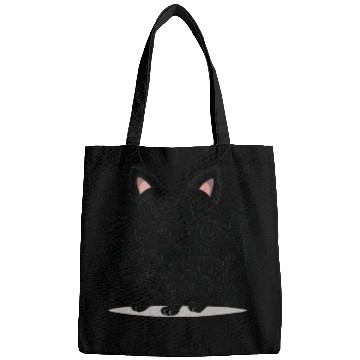 Discover Cat typography Bags
