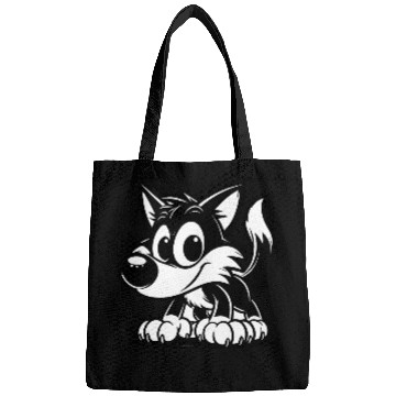 Discover Little Howler: Baby Wolf Design Bags
