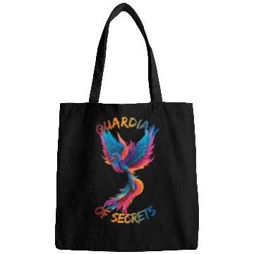 Discover Colorful bird with open wings Bags