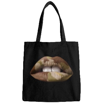 Discover Camo Lips Bags