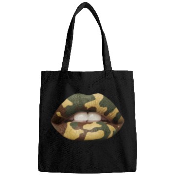 Discover Camo Lips Bags
