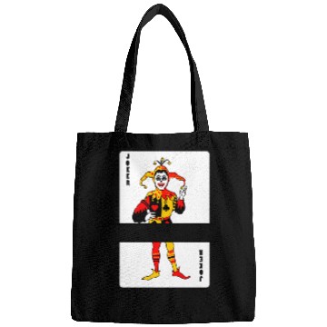 Discover Playing card Joker banner Bags