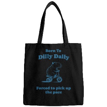 Discover Funny Unhinged Capybara Bags