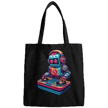 Discover Robot DJ: Beats of the Future Bags