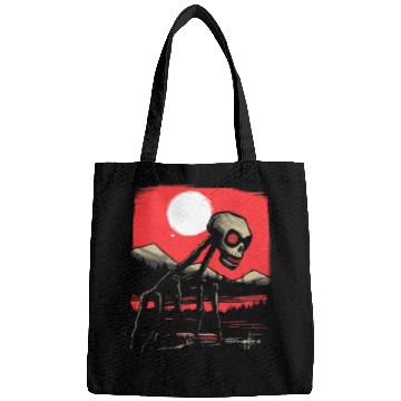 Discover Japan Red Sun Horror: Skull Creature Bags