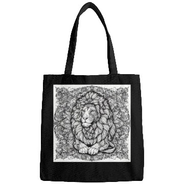 Discover Lion Mandala Bags