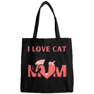 Discover I Love Cat Mom Cats Lover Bags