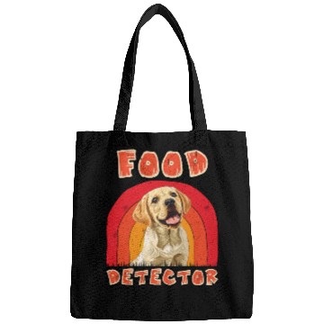 Discover Labrador Lovers FOOD DETECTOR Funny Labrador Bags