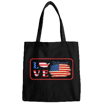 Discover love america ,we the people Bags