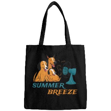 Discover Summer Breeze with funny dogs Bags