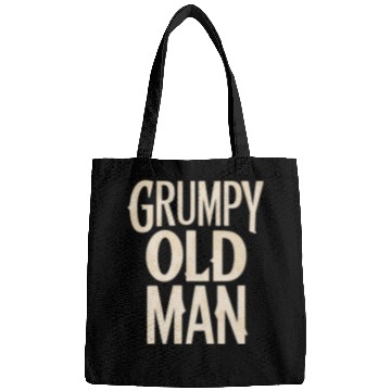 Discover Grumpy Old Man Unique Statement Bags
