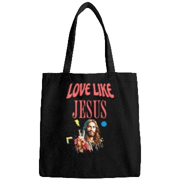 Discover Love Like Jesus Modern Jesus Face Bags