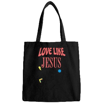Discover Love Like Jesus Modern Jesus Face Bags