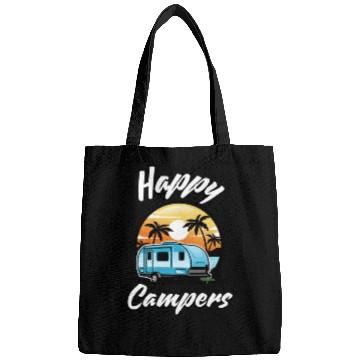 Discover Funny Camping Hiking Lover Present Happy Camper Bags