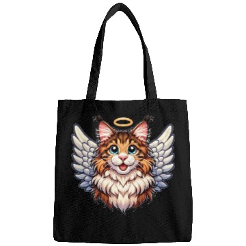 Discover Maine Angel Cat with Wings Bags