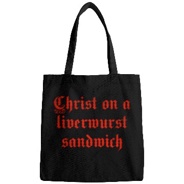 Discover Christ on a liver liverwurst sandwich Bags
