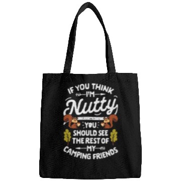 Discover Nutty Camping Friends Camper Bags