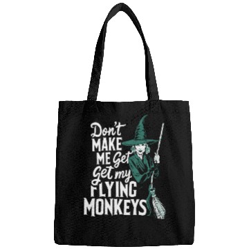 Discover Funny Flying Monkeys Design Bags