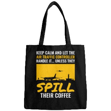 Discover Air Traffic Controller ATC Aviation Humor Airplane Bags