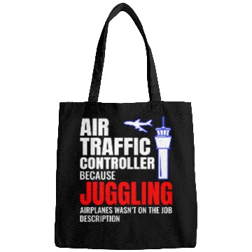 Discover Air Traffic Controller ATC Aviation Humor Airplane Bags
