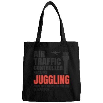 Discover Air Traffic Controller ATC Aviation Humor Airplane Bags