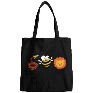Discover Hose Bee Lion Funny Who's Be Lying Bags
