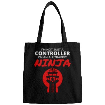 Discover Air Traffic Controller ATC Aviation Ninja Airplane Bags