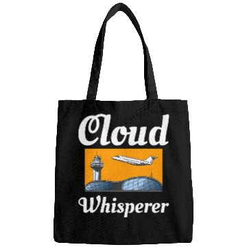 Discover Air Traffic Controller ATC Aviation Humor Airplane Bags