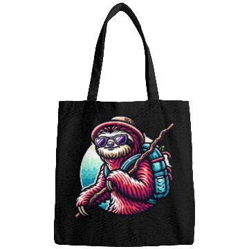 Discover Cool Sloth Hiking Adventure in Nature Bags