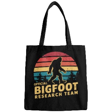 Discover Official Bigfoot Research Team Sasquatch Yeti Bags