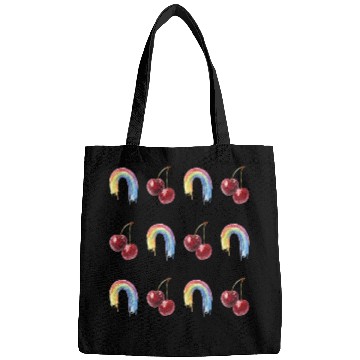 Discover Rainbow Cherries Grid Bags