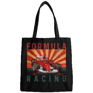 Discover Formula Racing Lovers Race Car fan Bags