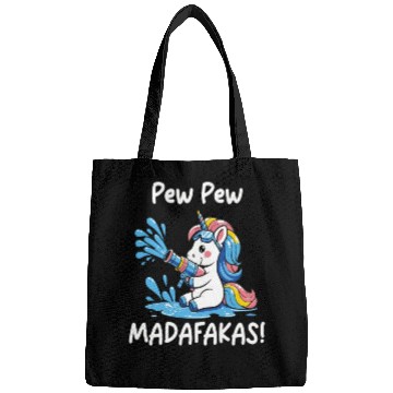 Discover Funny | Hilarious Gift Idea | Pew Pew Madafakas Bags