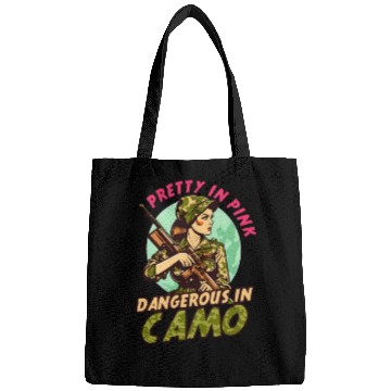 Discover Hunter Pretty In Pink Dangerous Camo Bags