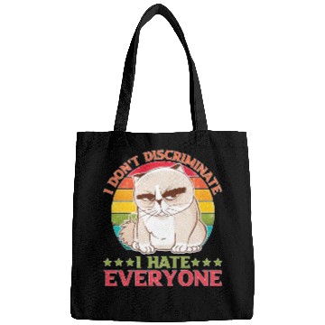 Discover I Don't Discriminate I Hate Everyone 27 Bags
